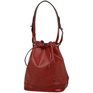Louis Vuitton Noe Drawstring Shoulder Bag Epi Castilian Red